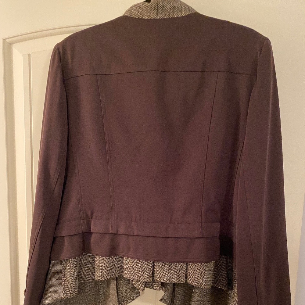 Very nice brown and tan Bianca Nygard blazer